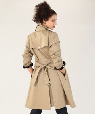 ＷＭ５８　ＭＡＮＴＥＡＵ　カラーダブルトレンチコート（５６６１ＷＭ５８０２３）