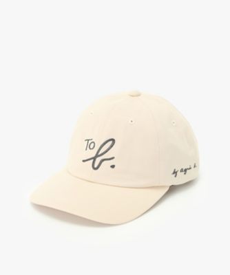agnès b. ROUGH TRADE キャップ TU ロゴ キャップ（5683WW58040） | TO B. BY AGNES B