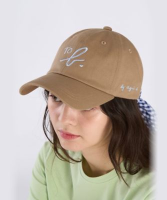 To b．” ビッグロゴ 刺繍 キャップ（5683WW58370） | TO