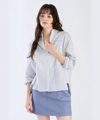 ＜TO B. BY AGNES B.＞ＷＸ６５　ＳＨＩＲＴ　ストライプロングスリーブシャツ（５７００ＷＸ６５０１０）