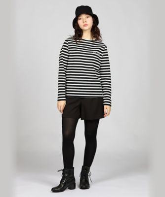 TO B. BY AGNES B./トゥービー バイ アニエスベー マテロボーダーロゴTシャツ(5767WU35008)