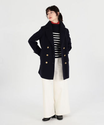 ＷＵ６０ ＭＡＮＴＥＡＵ ウールピーコート（５７９１ＷＵ６０６８０