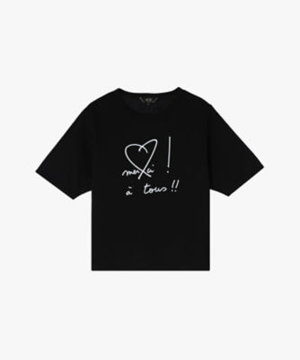 ＜TO B. BY AGNES B.＞ｍｅｒｃｉ　！　Ａ　ｔｏｕｓ！！　Ｔシャツ　（５７９４ＷＷ２１０００）