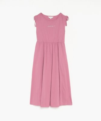 ＜TO B. BY AGNES B.＞　ＷＵ６１　ＲＯＢＥ　ショルダーリボンワンピース（５７９８ＷＵ６１４２０）
