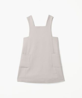 ＜TO B. BY AGNES B.＞　スクエアネックジャンパードレス（５８１５ＷＵ８２８２０）