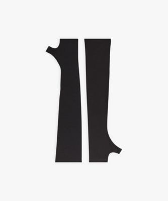 ＜agnes b. (Women)＞コットン　フィンガーレスグローブ　”Ｍａｒｉｋａ”（５８１ＥＪ４９１０００）