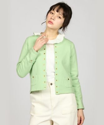 J155 CARDIGAN コットンニットカーディガン