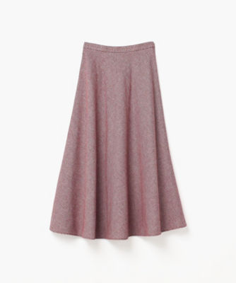 ＜TO B. BY AGNES B.＞　ハウンドトゥースサーキュラースカート（５８３６ＷＵ７７４５０）