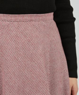 ハウンドトゥースサーキュラースカート（5836WU77450