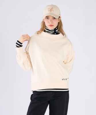 ＜TO B. BY AGNES B.＞ＷＥＢ限定　コットン　ボリュームスリーブ　スウェットプルオーバー（５８７１ＷＵ８８０２１）