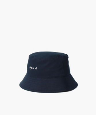  WEB限定 UP75 BOB ロゴバケットハット 639ブルー 帽子