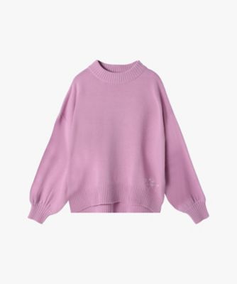 新品未着用agnès b. アニエスベー 鮮やか朱色　薄手ニット絹麻S〜M春夏 ニューソフトニットプルオーバー（5892WM31430