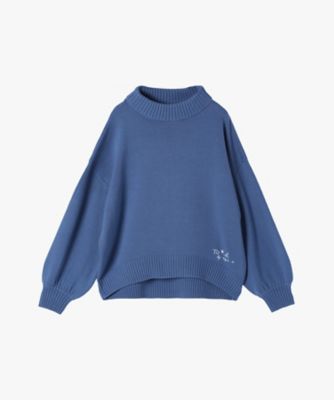 TO B. BY AGNES B./トゥービー バイ アニエスベー ニューソフトニットプルオーバー(5892WM31670) 670ネイビー トップス【三越伊勢丹/公式】