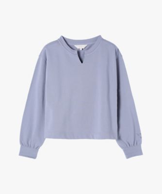 ＜TO B. BY AGNES B.＞【Ｏｕｔｌｅｔ】ＷＵ８８　ＰＵＬＬＯＶＥＲ　スキッパ―ネックプルオーバー（５９２８ＷＵ８８６５０）