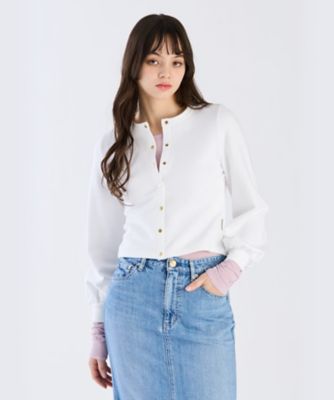 TO B. BY AGNES B./トゥービー バイ アニエスベー WT89 CARDIGAN トラディショナルプリティカーディガン(5929WT89010)