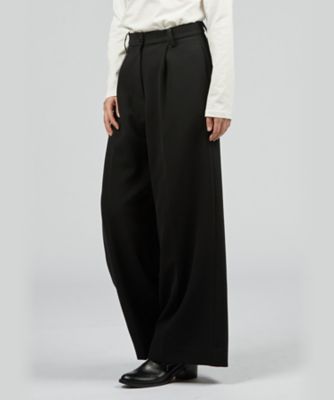 WK50 PANTALON マニッシュワイドパンツ