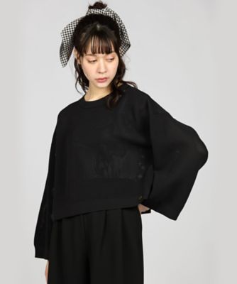 新品・未使用 To b. by agnes b. プルオーバー メッシュ ニット セール55%OFF】ライトメッシュニットプルオーバー(505789435