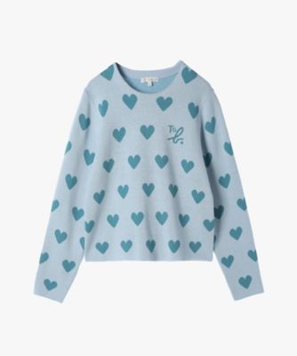 ＷＶ５０　ＰＵＬＬＯＶＥＲ　ハートジャガードプルオーバー（５９５４ＷＶ５０６２０）