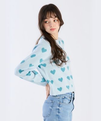 ＷＶ５０　ＰＵＬＬＯＶＥＲ　ハートジャガードプルオーバー（５９５４ＷＶ５０６２０）