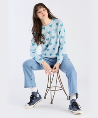 ＷＶ５０　ＰＵＬＬＯＶＥＲ　ハートジャガードプルオーバー（５９５４ＷＶ５０６２０）