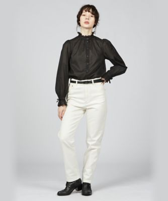 アニエスベーagnes b ロゴバックル レザーベルト/フランス製 アニエスベーagnes b ロゴバックル レザーベルト/フランス製