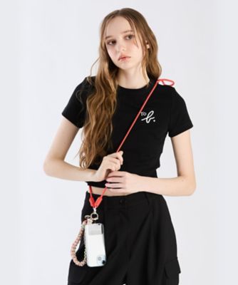 ニュークロップドコンパクトTシャツ（6047WU20000