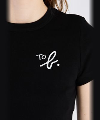 ニュークロップドコンパクトTシャツ（6047WU20000