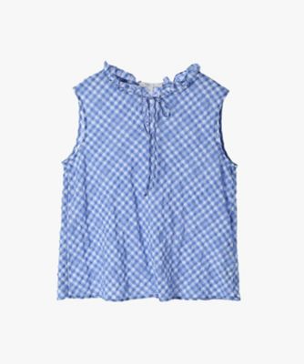 GW限定SALEクリンクルクリンクルクリンクル　フリルカラードットシャツ GW限定SALEクリンクルクリンクルクリンクル フリルカラードット