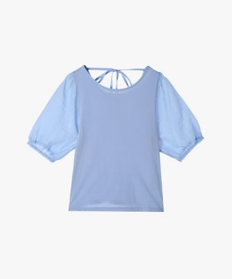 ＜TO B. BY AGNES B.＞シアースリーブＴシャツ（６０７７ＷＷ２８６２０）