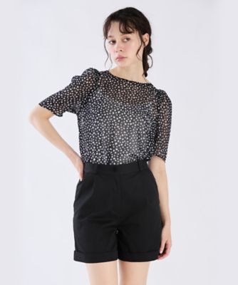 ＜TO B. BY AGNES B.＞タックショートパンツ（６０７９ＷＷ０６０００）