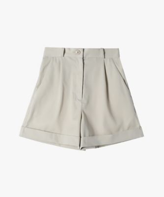 ＜TO B. BY AGNES B.＞タックショートパンツ（６０７９ＷＷ０６０２１）
