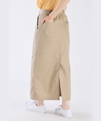 agnes.b Paris コットンスカート アニエスベーagnes b. コットンボタニカルドットプリントラップ