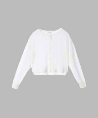 ＜TO B. BY AGNES B.＞ＷＲ２７　ＣＡＲＤＩＧＡＮ　シアーニット　カーディガン（６０８５ＷＲ２７０１０）