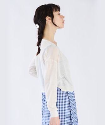 ＷＲ２７　ＣＡＲＤＩＧＡＮ　シアーニット　カーディガン（６０８５ＷＲ２７０１０）