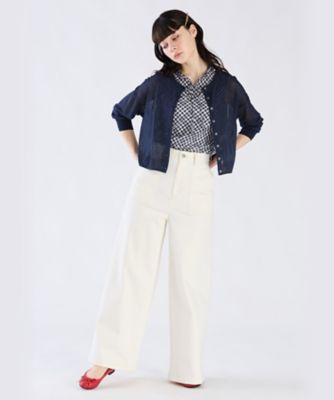 ＷＲ２７　ＣＡＲＤＩＧＡＮ　シアーニット　カーディガン（６０８５ＷＲ２７６８０）