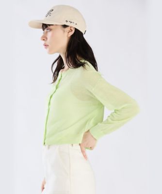 ＷＲ２７　ＣＡＲＤＩＧＡＮ　シアーニット　カーディガン（６０８５ＷＲ２７７６０）
