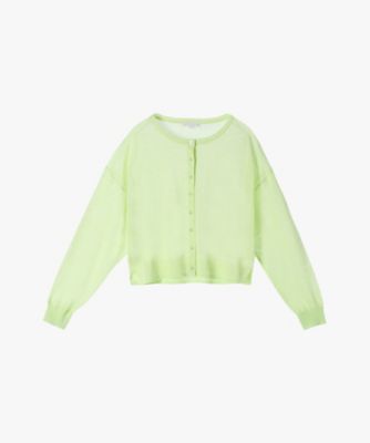 ＷＲ２７　ＣＡＲＤＩＧＡＮ　シアーニット　カーディガン（６０８５ＷＲ２７７６０）