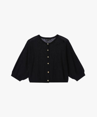 ＜TO B. BY AGNES B.＞ショートスリーブニットカーディガン（６０８６ＷＷ２６０００）