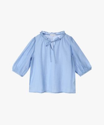 ＜TO B. BY AGNES B.＞フリル　リボン　ブラウス（６０８８ＷＷ２９６２０）