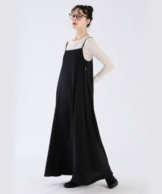 WEB限定 WW35 ROBE ロングキャミドレス