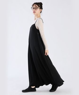 お歳暮ならオンライン WEB限定 WW35 ROBE ロングキャミドレス ワンピース