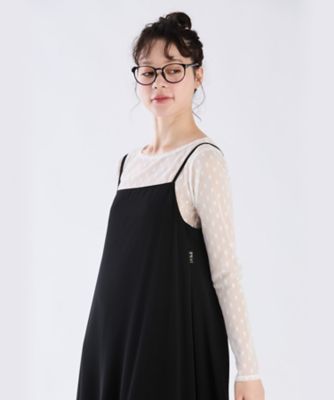 WEB限定 WW35 ROBE ロングキャミドレス