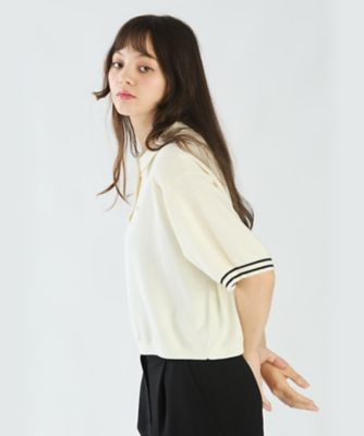 ＷＷ４３　ＰＵＬＬＯＶＥＲ　コットンニットポロ（６１０９ＷＷ４３０２１）