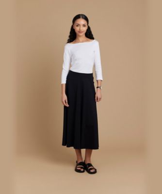 コットン ロング フレアスカート ”Milaine