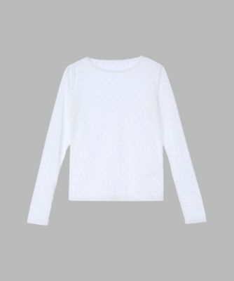 ＜TO B. BY AGNES B.＞ＷＷ５３　ＰＵＬＬＯＶＥＲ　フラワーチュールプルオーバー（６１２８ＷＷ５３０１０）