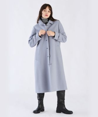 ＷＵ６０　ＭＡＮＴＥＡＵ　ウールロングコート（６１３１ＷＵ６０６００）