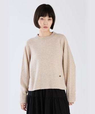 ウール リブカフス ニット プルオーバー（6149WT19013