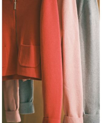 ＷＷ６２　ＣＡＲＤＩＧＡＮ　コットンニットジップカーディガン（６１５０ＷＷ６２４５０）