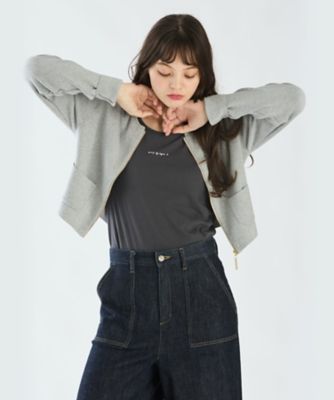 ＷＷ６２　ＣＡＲＤＩＧＡＮ　コットンニットジップカーディガン（６１５０ＷＷ６２８２０）