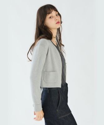 ＷＷ６２　ＣＡＲＤＩＧＡＮ　コットンニットジップカーディガン（６１５０ＷＷ６２８２０）